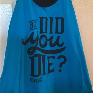 Workout tank top